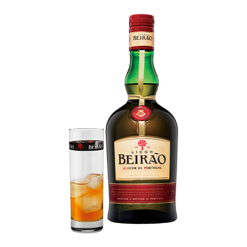 Licor Beirão Tube Glass